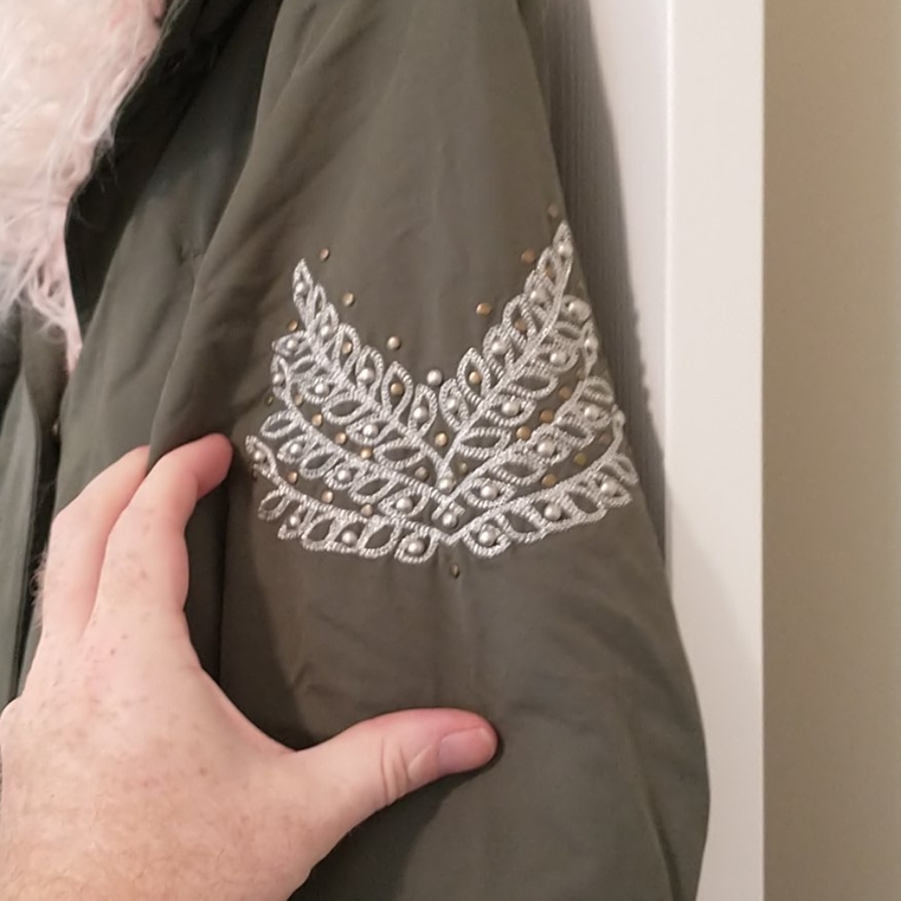 BNCI Metal Beaded Ava Parka - Picture 4 of 8